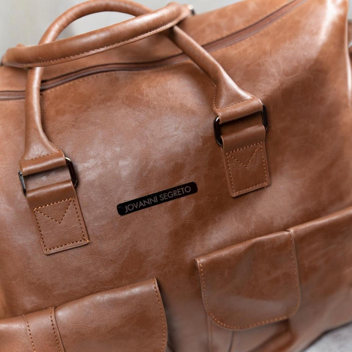 Jovanni Segreto™️ Leather Garment Bag