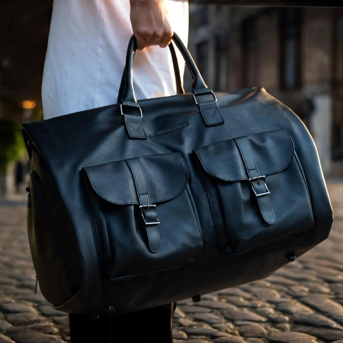 Jovanni Segreto™️ Leather Garment Bag